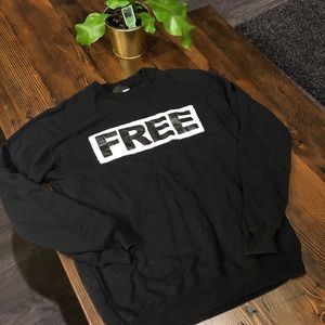 Aritzia Wilfred Free Sweatshirt Black XXS